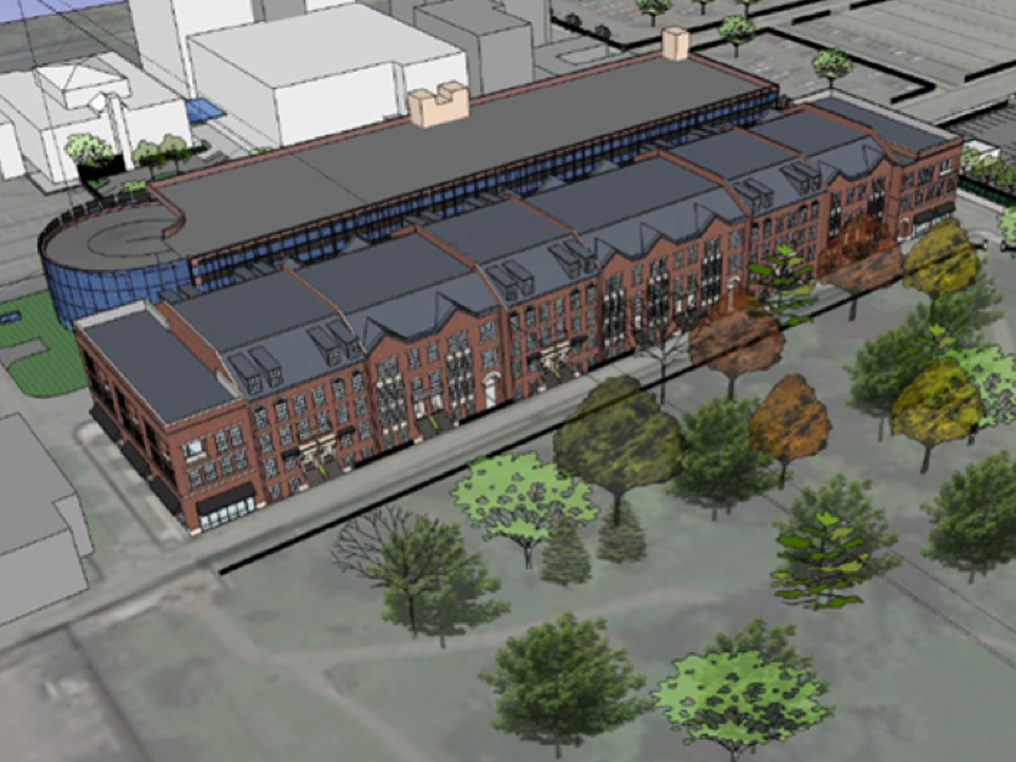 Motorists Unveils Plans For Topiary Park Apartments